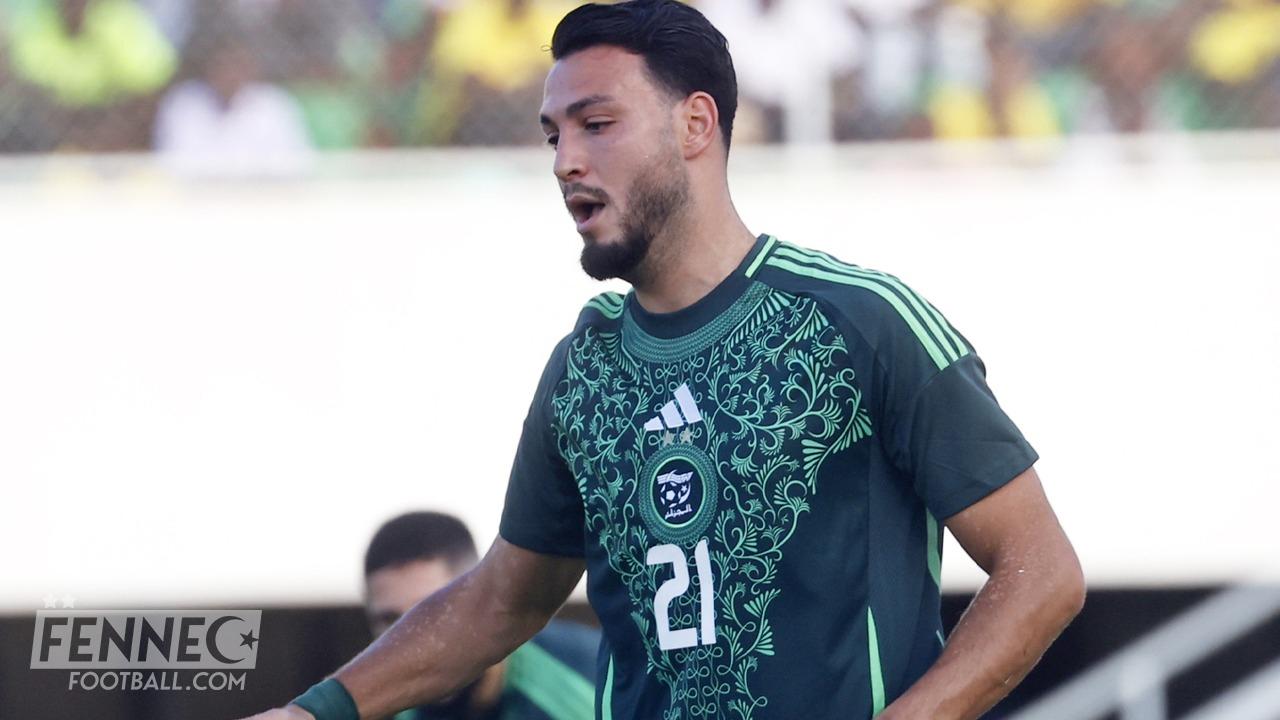 Algérie Ouganda - But de Amoura : le geste classe de Bensebaini