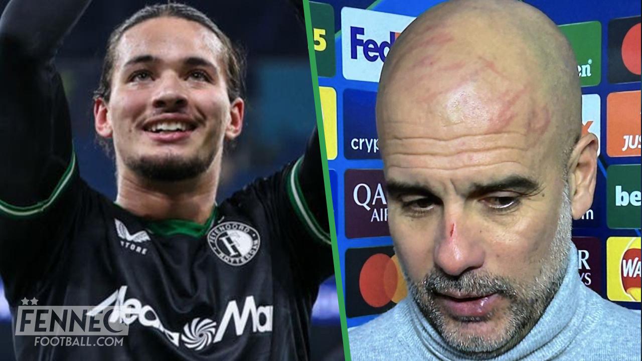 Pep Guardiola défiguré à cause de Anis Hadj Moussa ! (Vidéo)