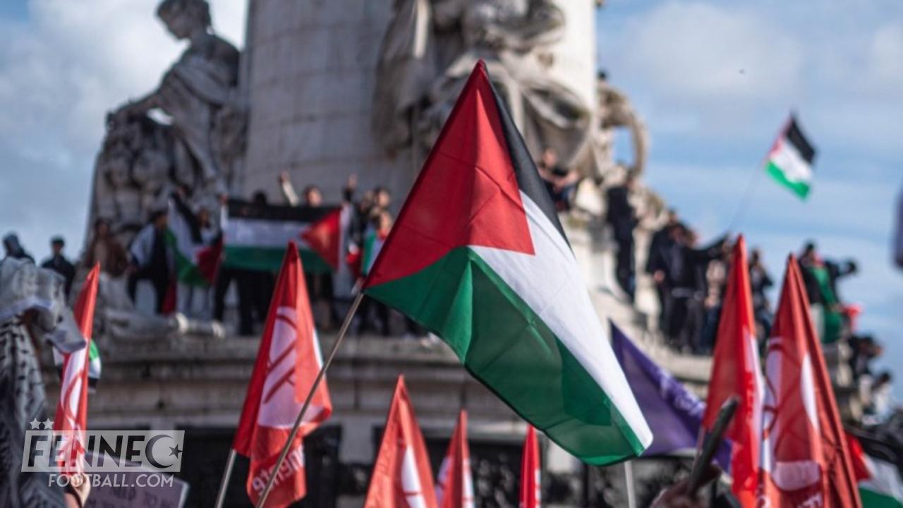 Le drapeau de la Palestine interdit en France (OFFICIEL)