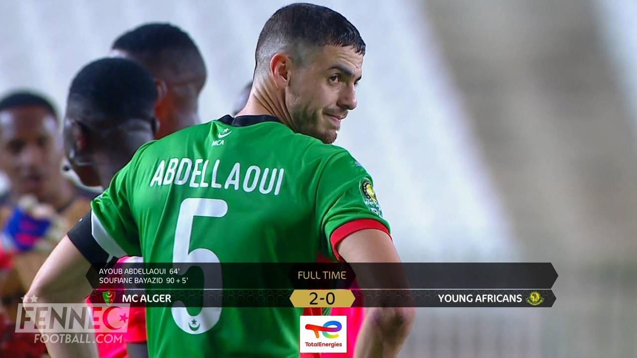 Le MC Alger régale contre les Young Africans : voici les deux buts (Vidéos)