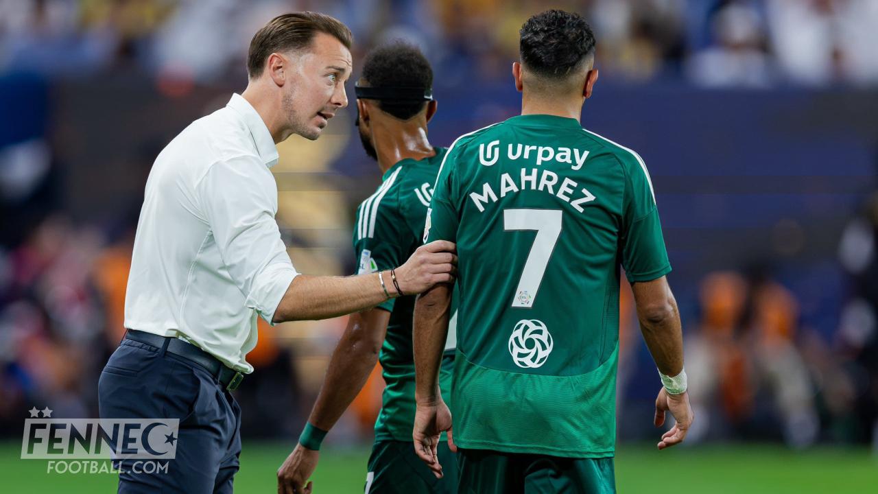 Le coach de Riyad Mahrez botte en touche