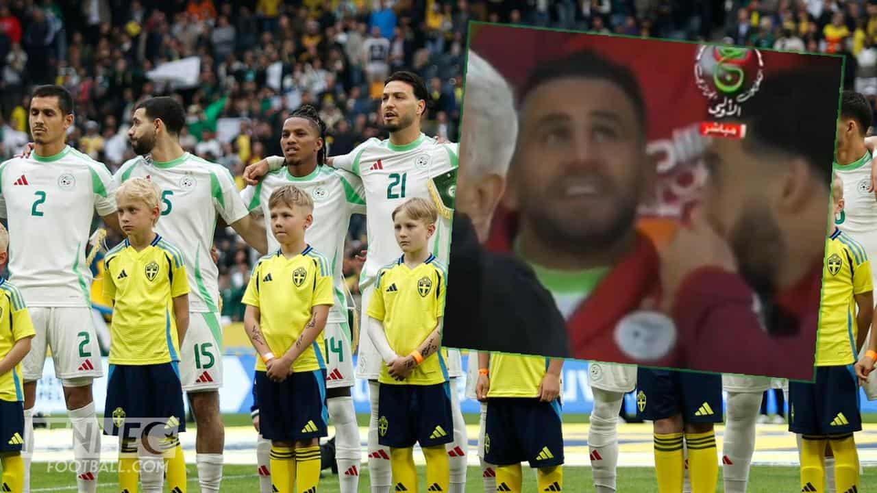 Défaite de l'équipe d'Algérie : Benrahma et Mahrez éclatent de rire sur le banc ! (Vidéo)