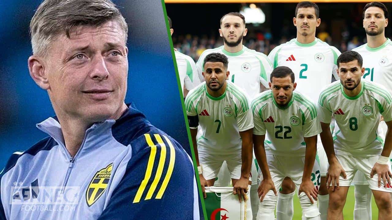 Défaite de l'équipe d'Algérie : voici ce que pense le sélectionneur de la Suède du match !