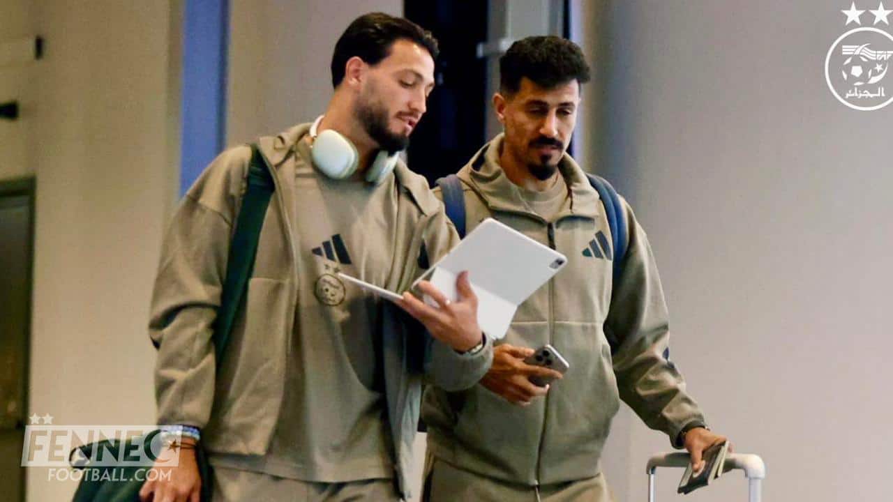 Équipe d'Algérie : Bensebaini et Bounedjah finalement présents au Maroc