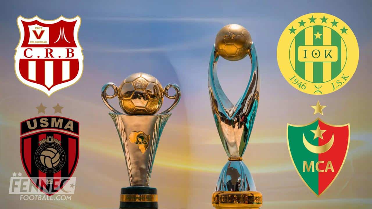 CAF : ce que toucheront la JSK, le MCA, le CRB et l’USMA en cas de qualification