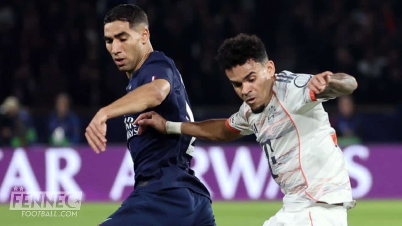 Après son geste sur Hakimi : Luis Diaz lourdement sanctionné !