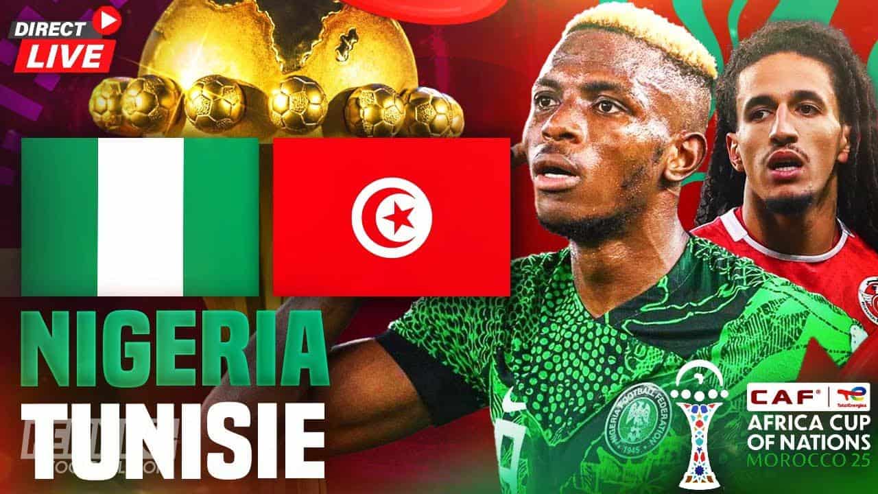 CAN 2025 - Heure et chaines du choc Tunisie Nigeria