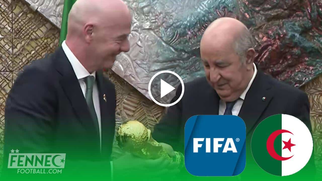 Algérie : Infantino remet un trophée du Mondial à Tebboune (Vidéo)