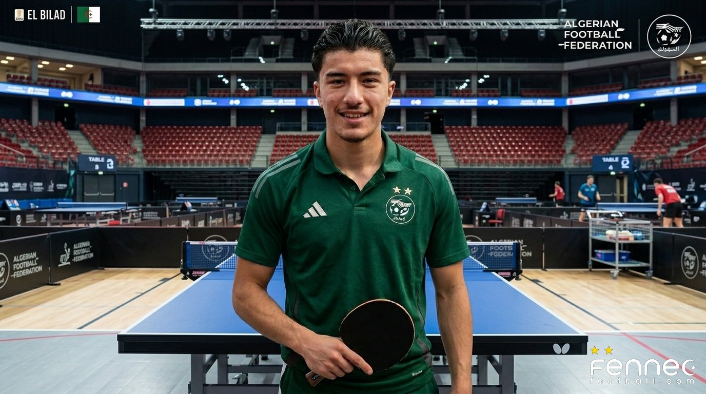 Football, ping-pong : Ibrahim Maza a plus d'un talent dans son sac