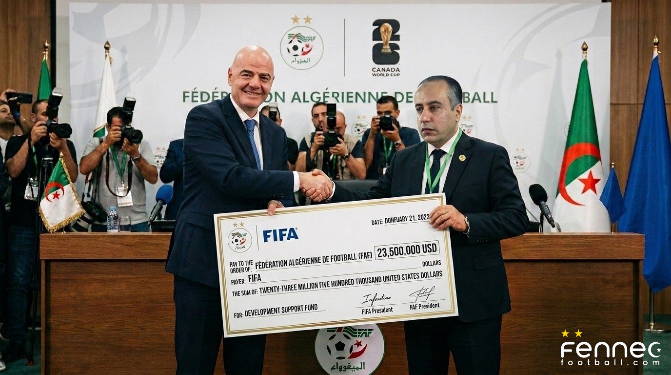 Algérie | Mondial 2026 : la FIFA renfloue les caisses de la FAF